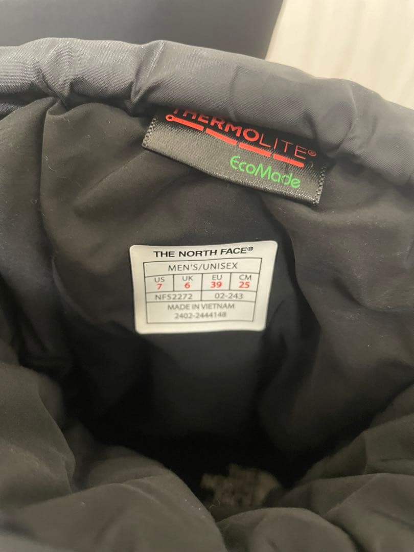 THE NORTH FACE ヌプシブーティー ウォータープループ25cm 防寒