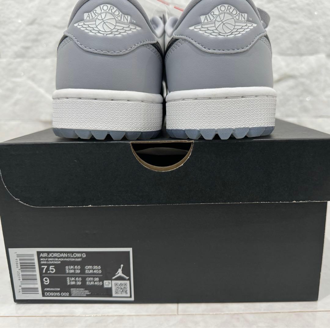 シューズ(男性用) Nike Air Jordan 1 Low Golf Wolf Grey