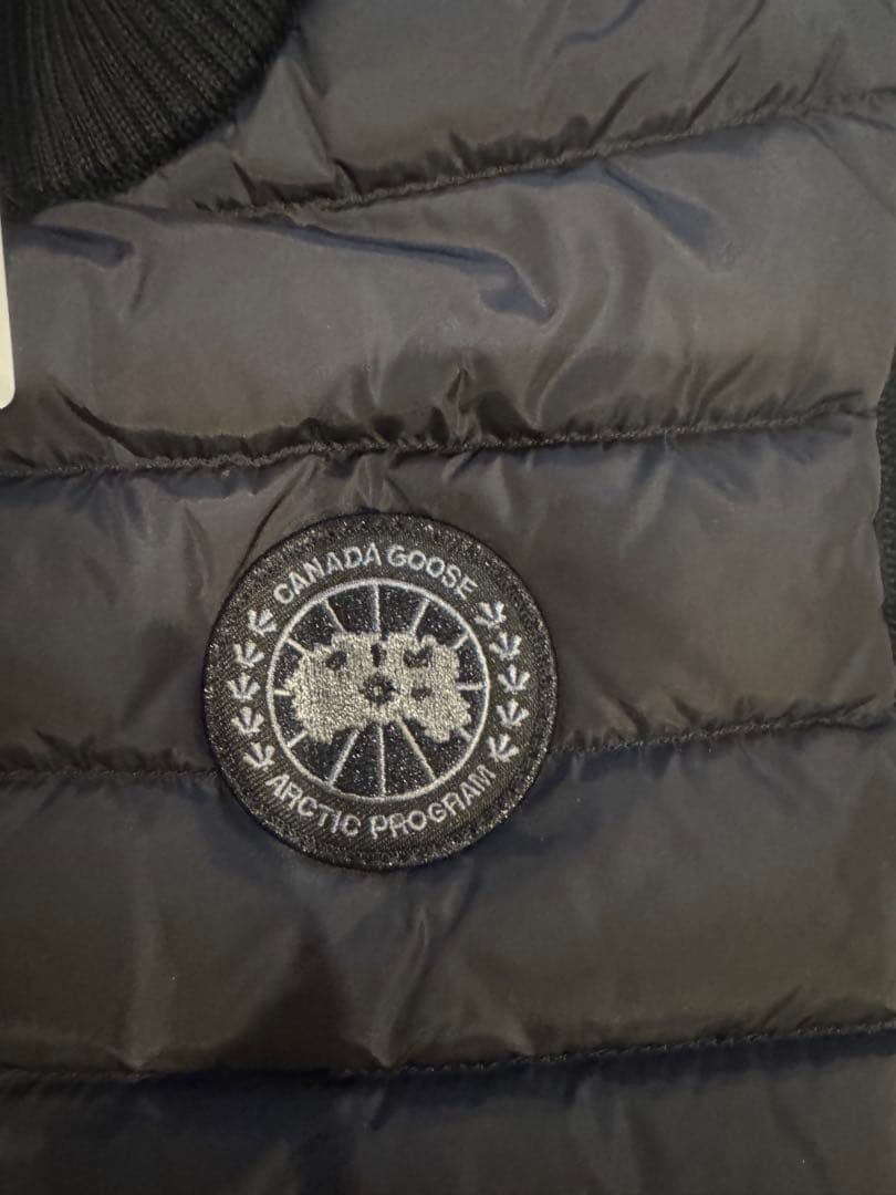 新品 カナダグース ハイブリッジ ニット ベスト ブラックレーベル