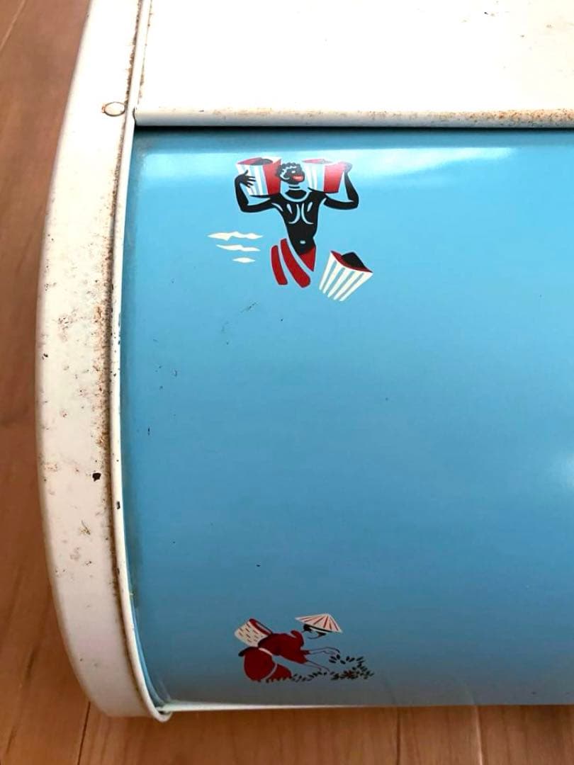 【vintage】レア‼︎ ウースターウェア ロールアップブレッド缶