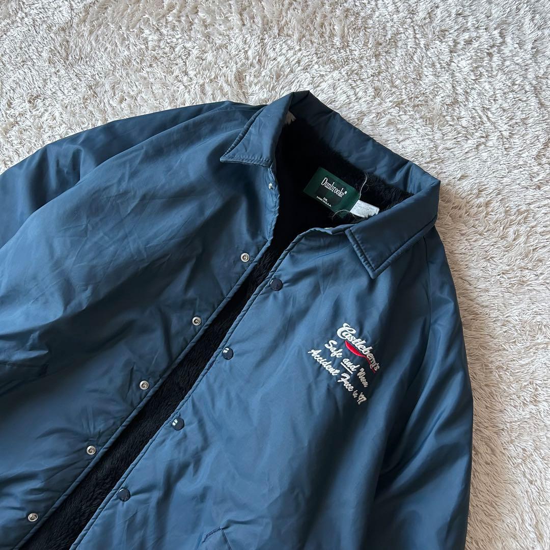 ダンブルック 80s USA製 coach jacket 2XL 紺
