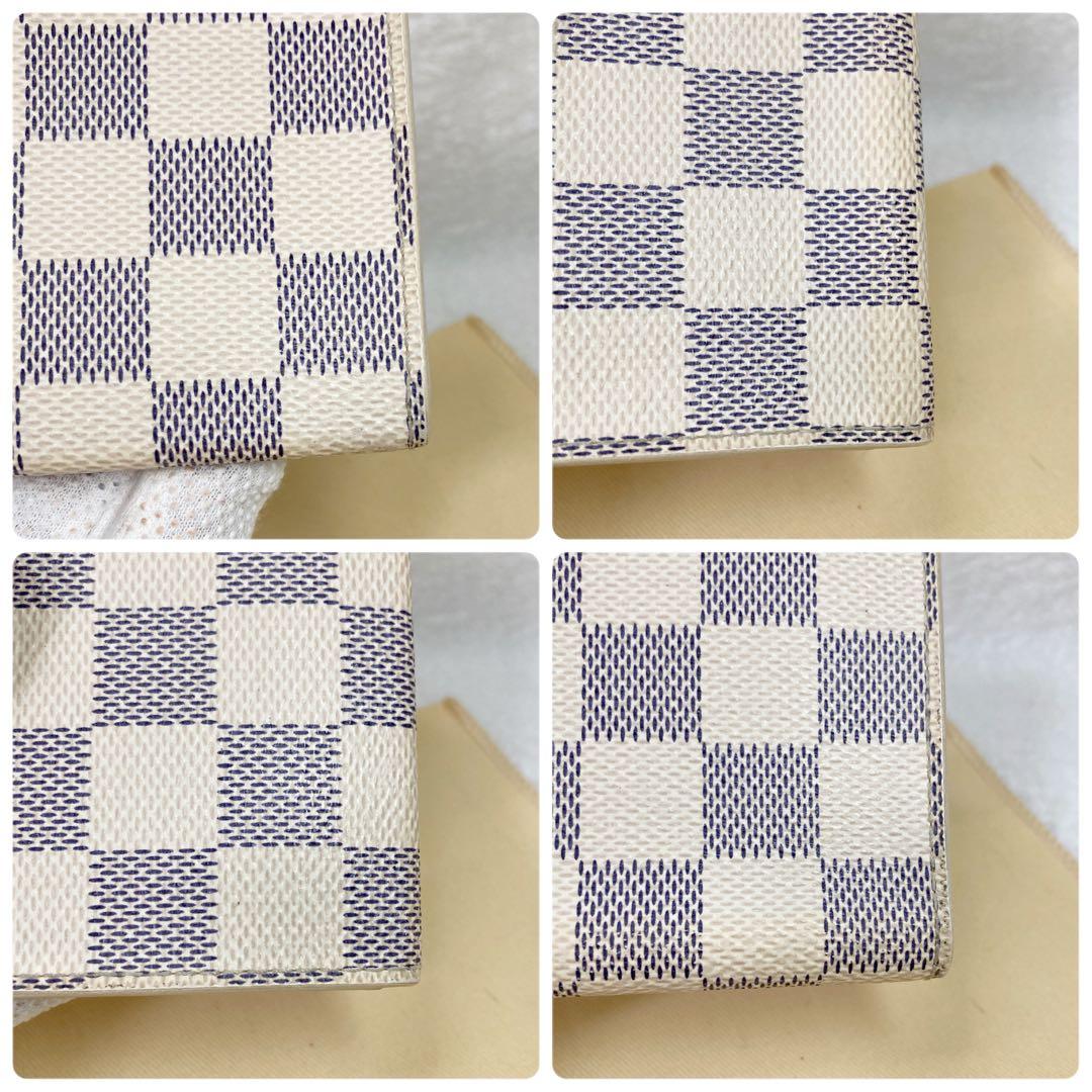 【美品】ルイヴィトン☆アズール アンヴェロップ カルト ドゥ ヴィジットカード