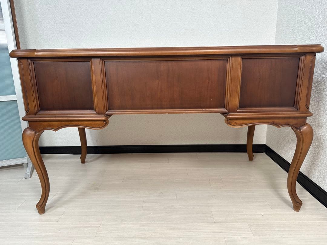 カリモク ネオクラシック デスク 5杯引き出し付き 書斎 学習机※i4※