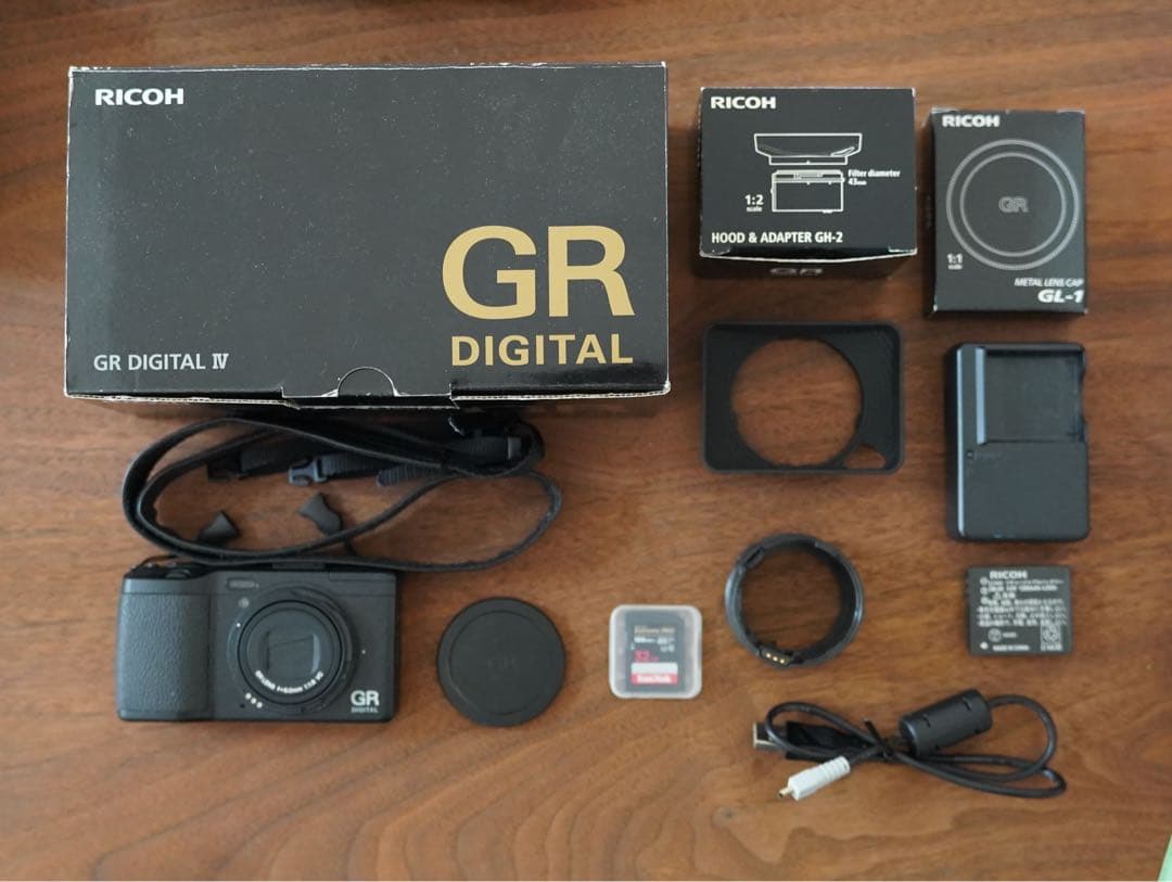 【美品】RICOH GR DIGITAL Ⅳ GRD4