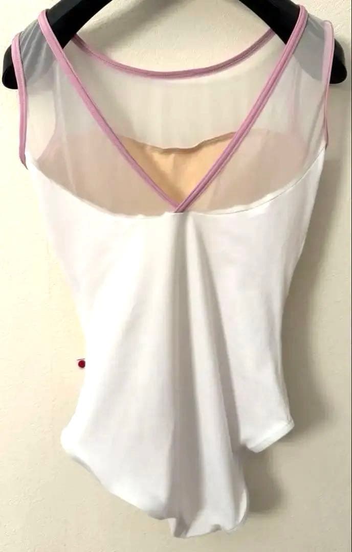 YUMIKO Lサイズ メッシュバック レオタード　☆美品☆