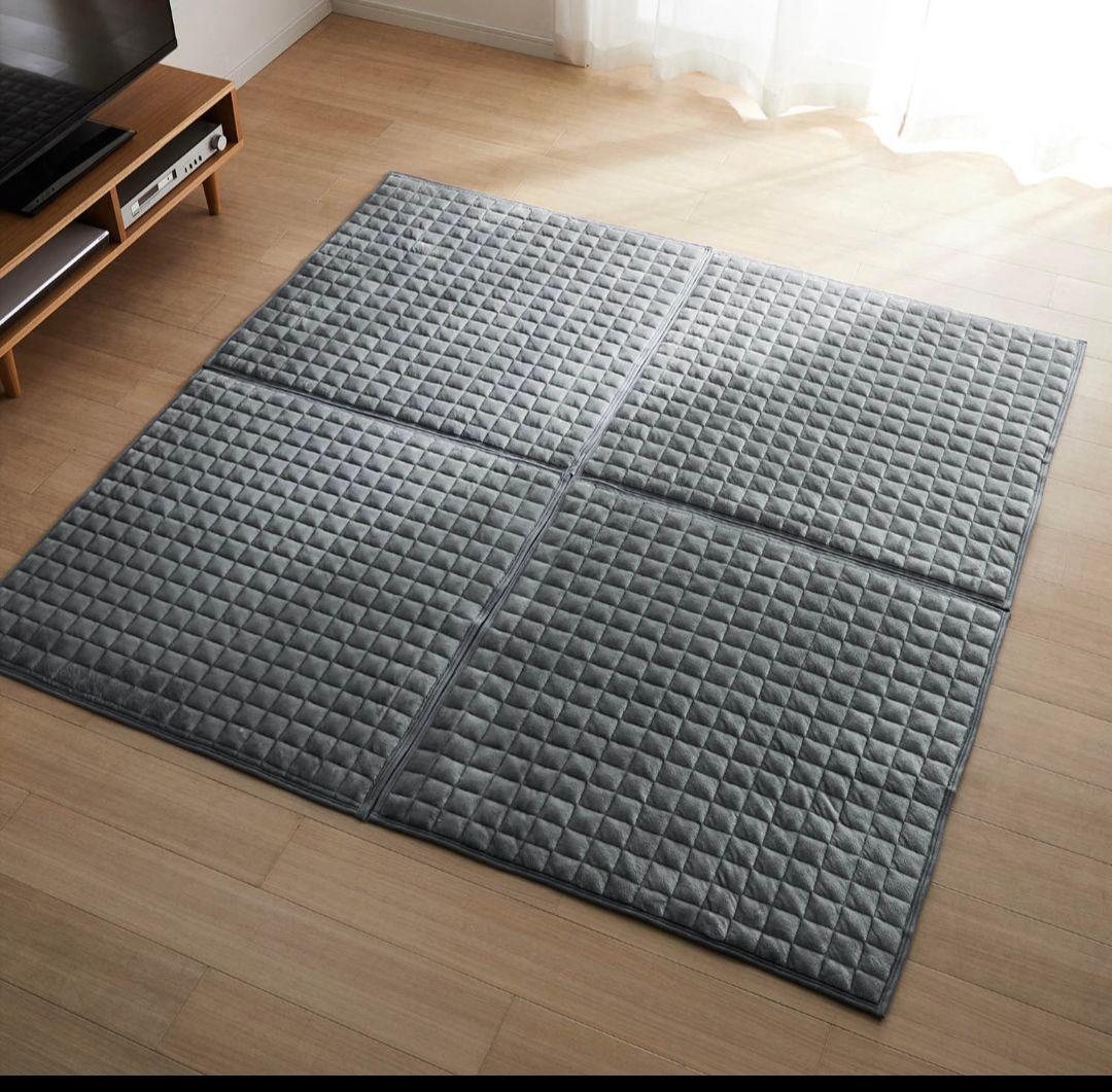 ベルメゾン・吸湿発熱プラス・マイクロファイバーの洗える撥水ジョイントマット