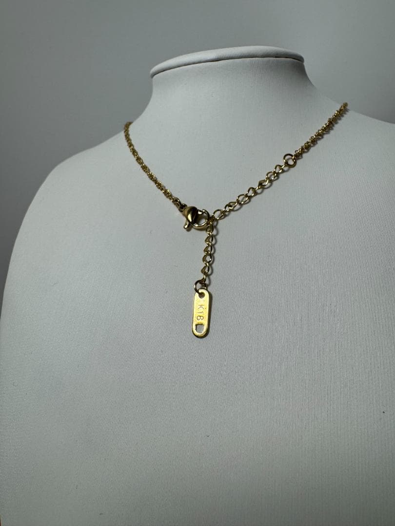 K18ゴールド リンクチェーン ネックレス2.07g