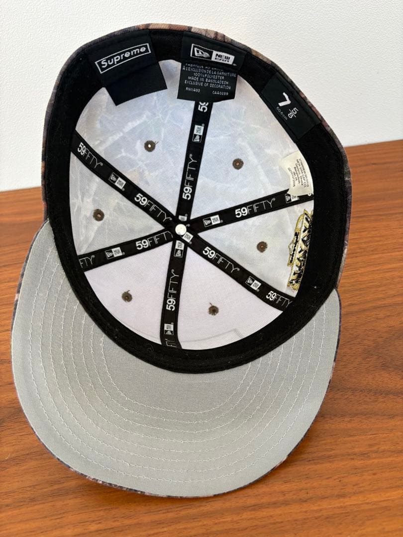 Supreme 59FIFTY 迷彩キャップ 7 5/8