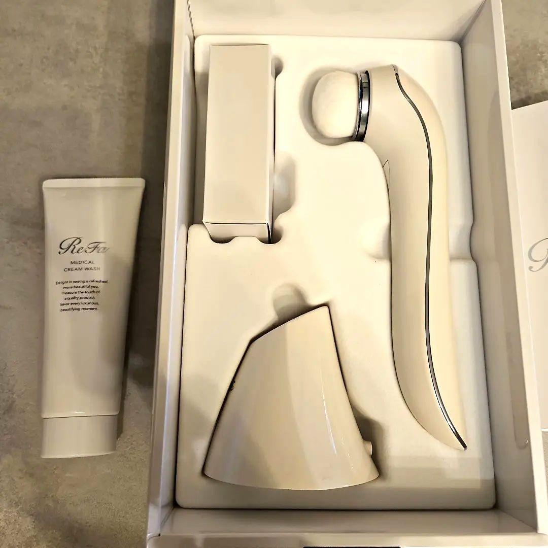【新品未使用】ReFa 美顔器 洗顔　CLEAR 洗顔クリームセット