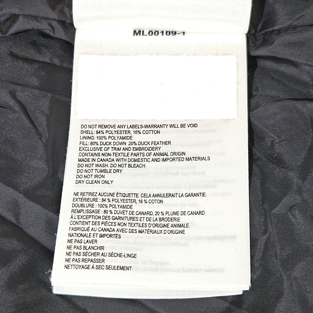 カナダグース Arctic Program ダウンベスト ブラック 黒