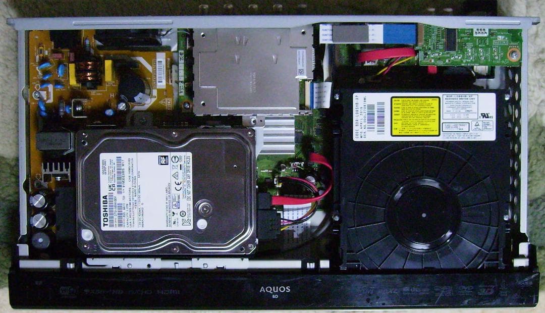 SHARP AQUOS ブルーレイレコーダー BD-W1100