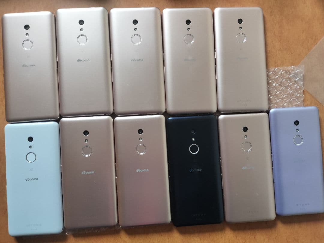 11台セットarrows be f-41A simロック解除済み