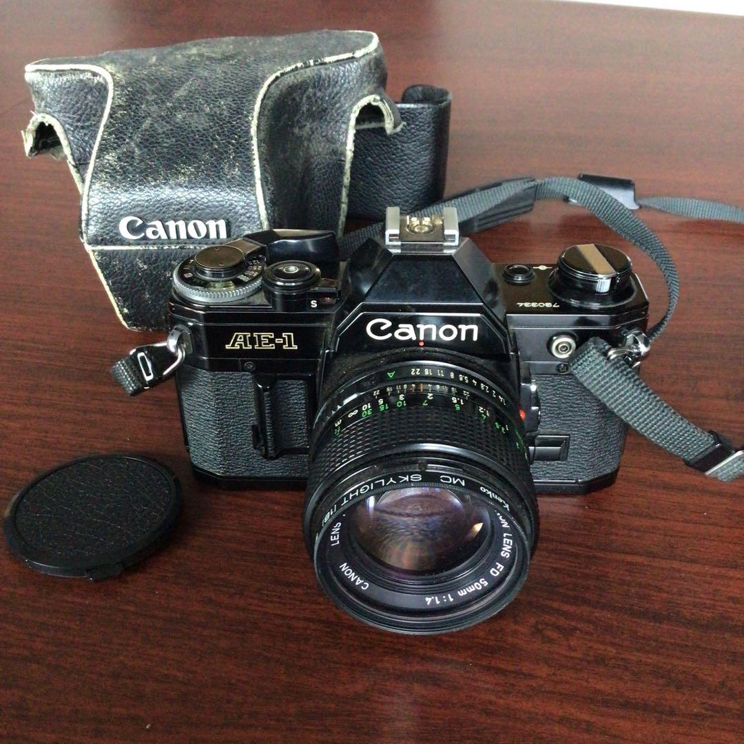 キャノンAE-1・中古カメラ（長期自宅保管の為にジャンク品扱いで出品)