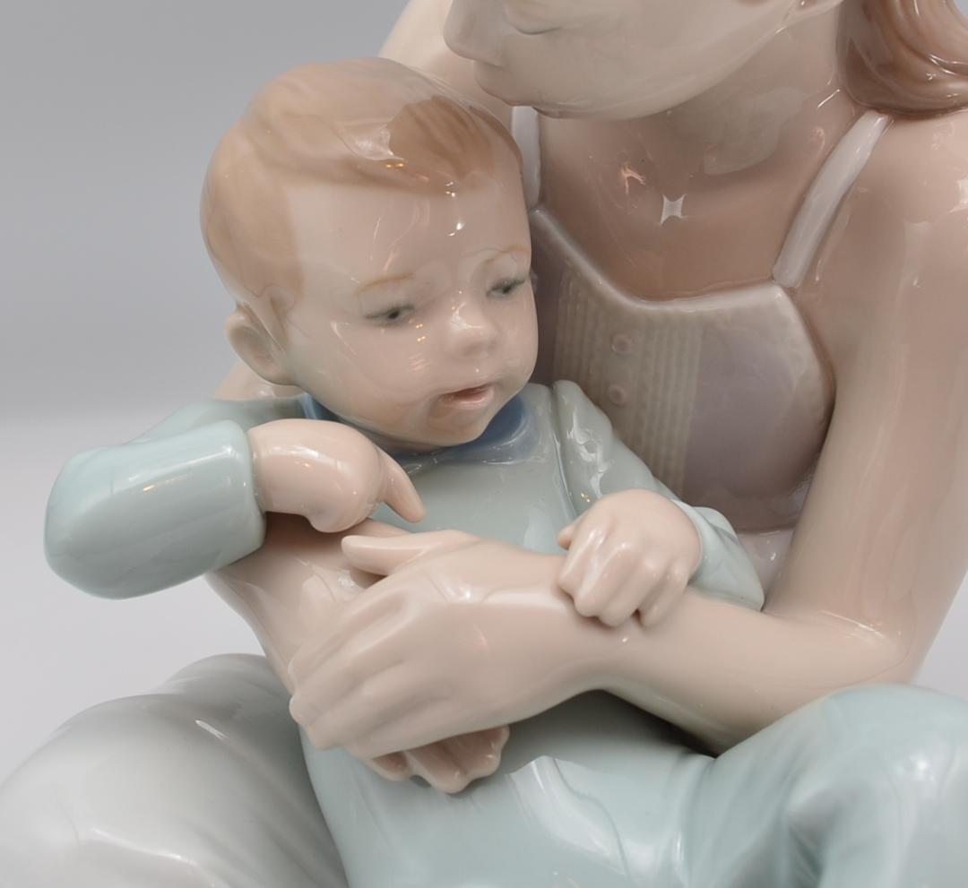 兄弟　Siblings　＃9236　★リヤドロ　スペイン　光沢仕上げ　箱付　美品