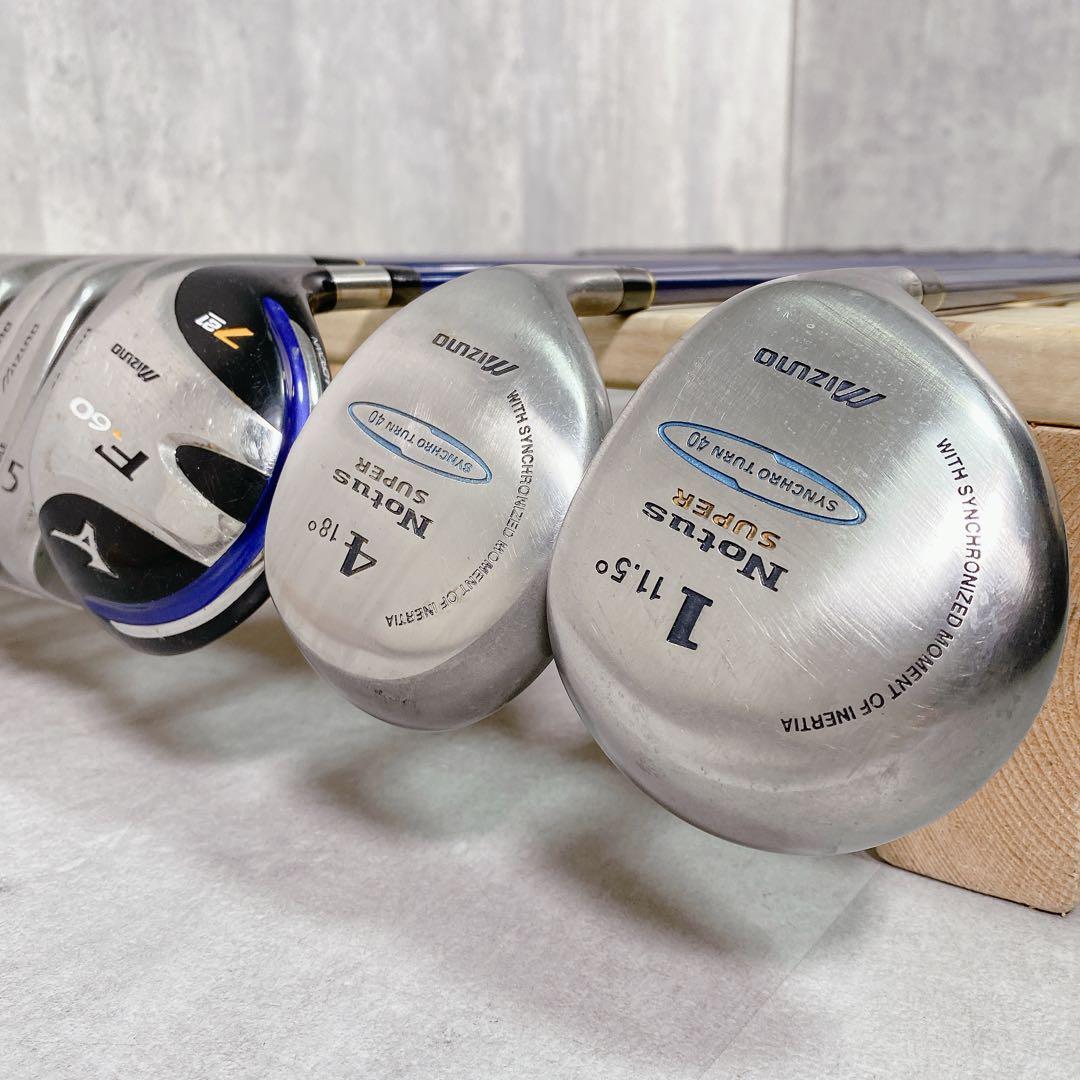 T103 ミズノ ゴルフクラブ メンズ フルセット 黒 青 初心者 ビギナー