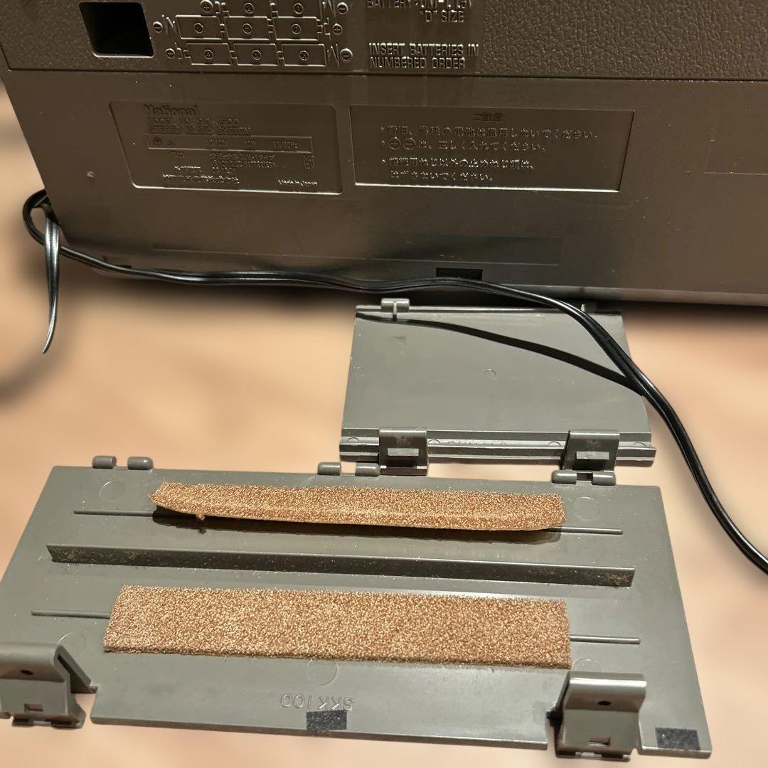 National SG-J500 ラジカセ&レコードプレーヤー