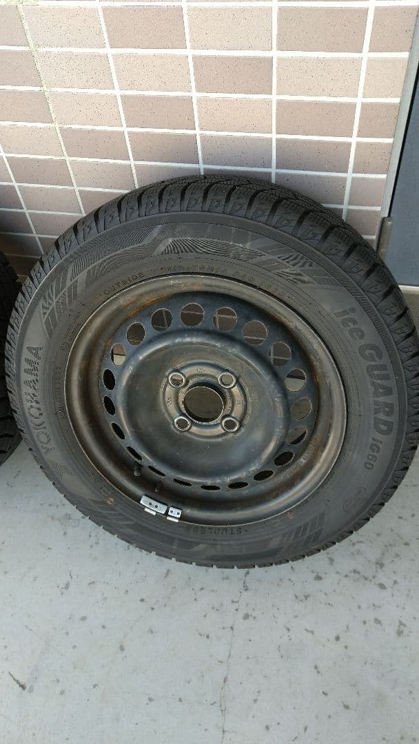 Honda純正ホイール スタッドレスタイヤ4本セット2022年175/70R14