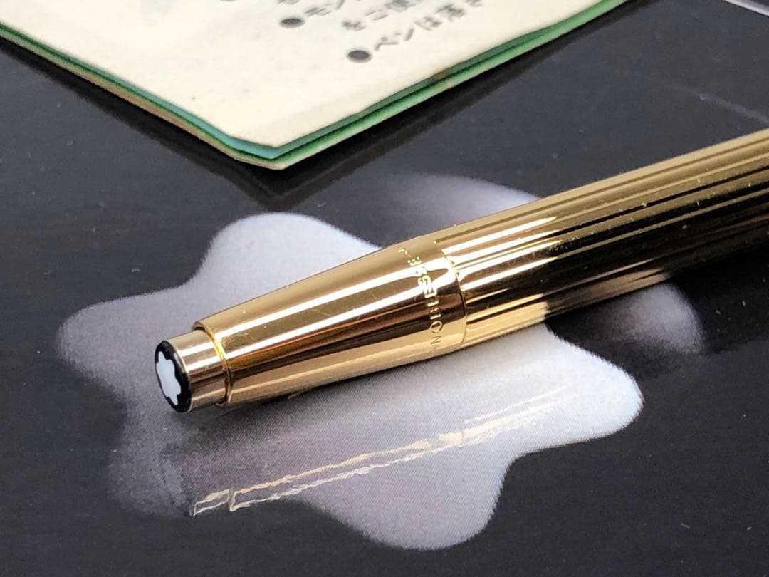 ⭐️金運を呼ぶ総金張り⭐️モンブラン⭐️ノブレスNo1947⭐️世界中で支持の高い逸品⭐️