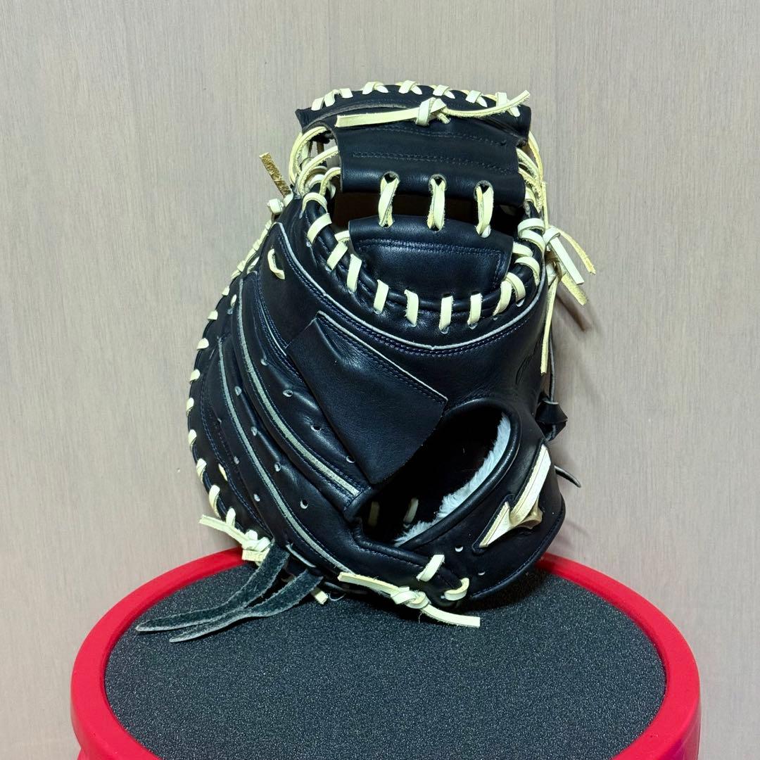 ミズノ グローバルエリート 軟式 キャッチャーミット クロス締め