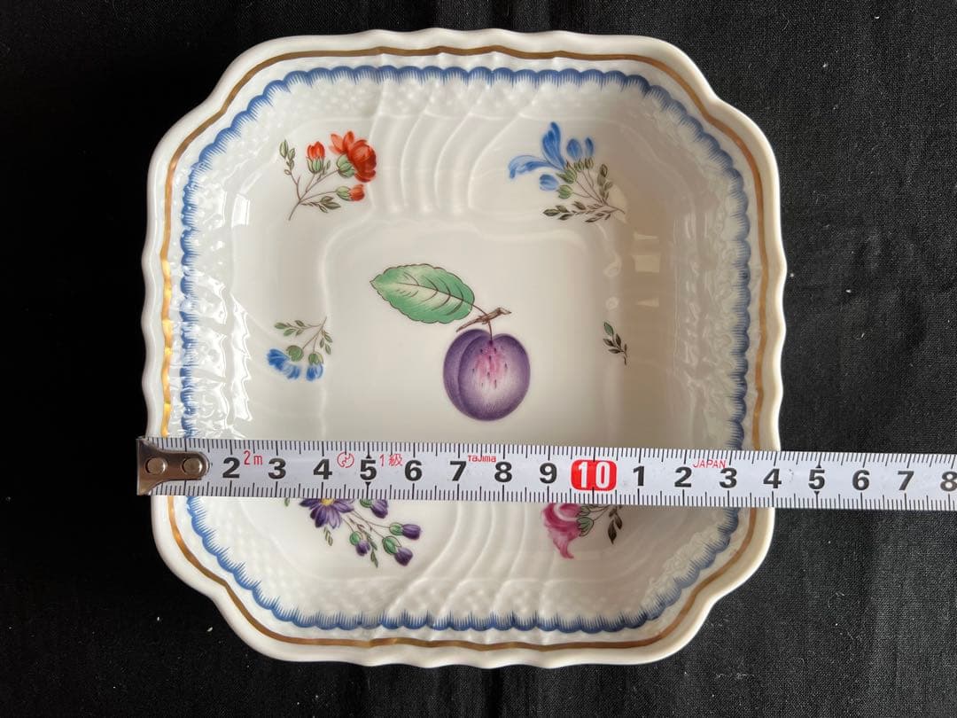 リチャードジノリ　イタリアンフルーツ　ディッシュスクエア（Ｍ）