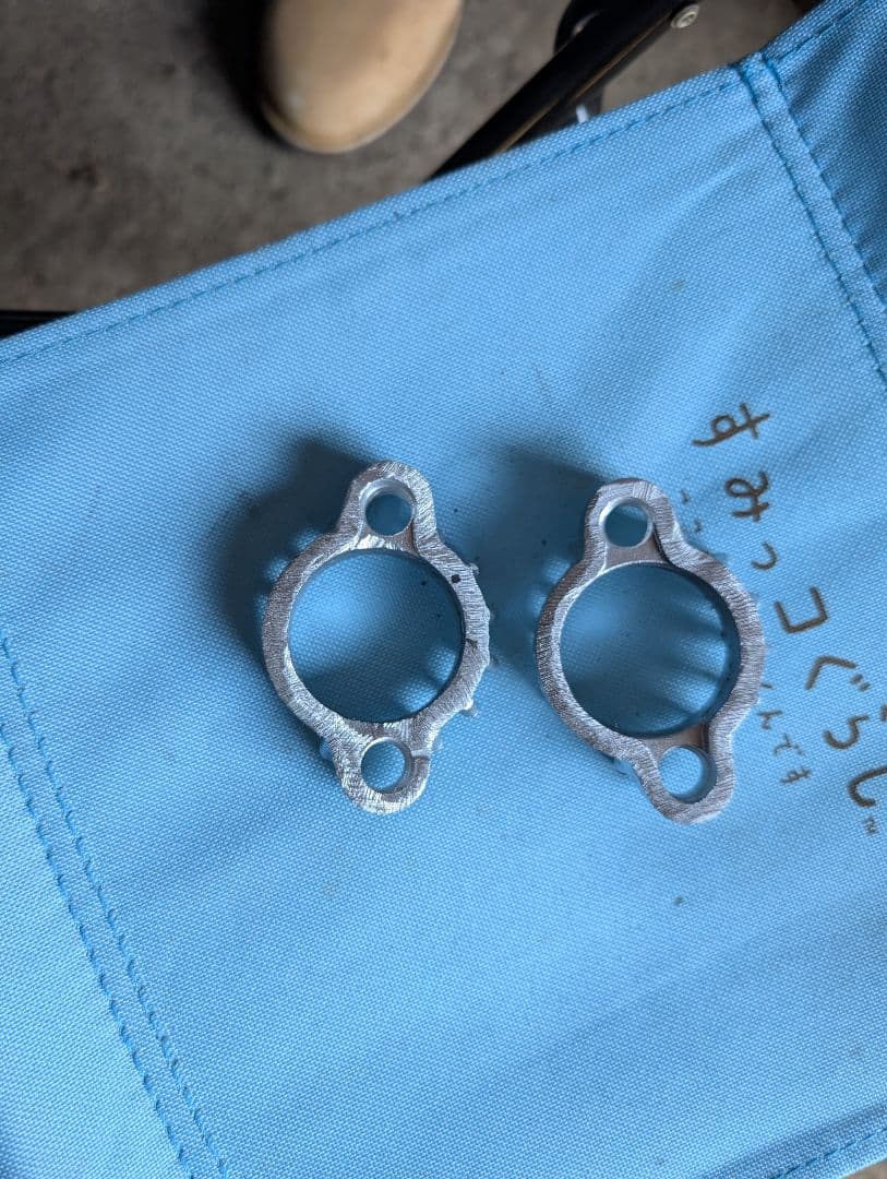 三協オートトキオパワー管八木スペシャル改フランジ2個　GS400 GSX