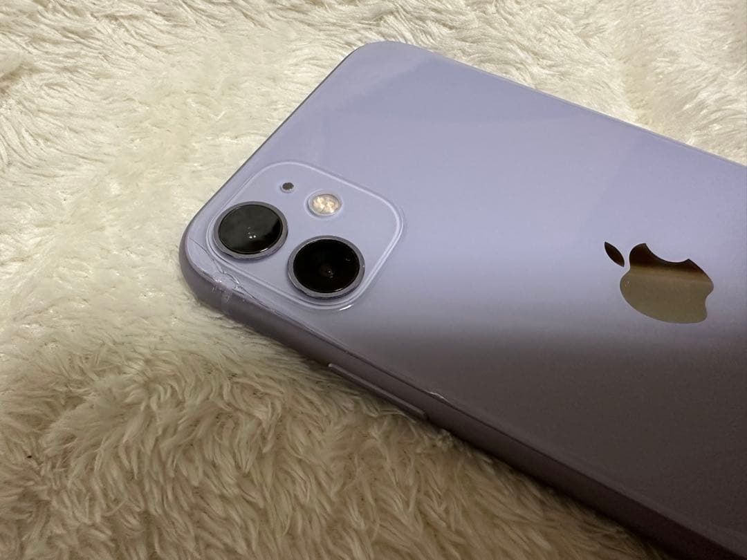 Apple iPhone12 128GB パープル 傷あり