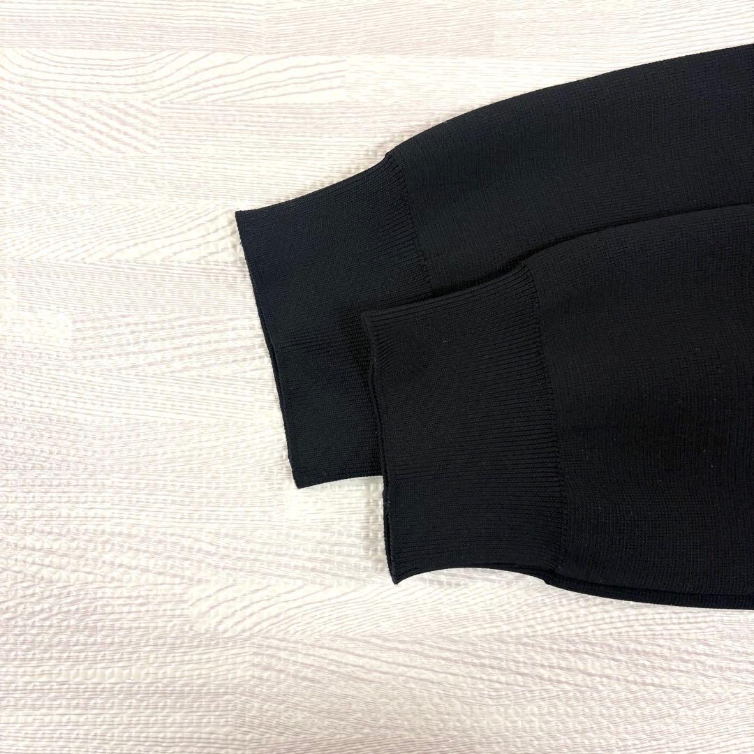 美品＊ブリーフィング　近年モデル　ミラノリブ切替ニット　ブラック　L