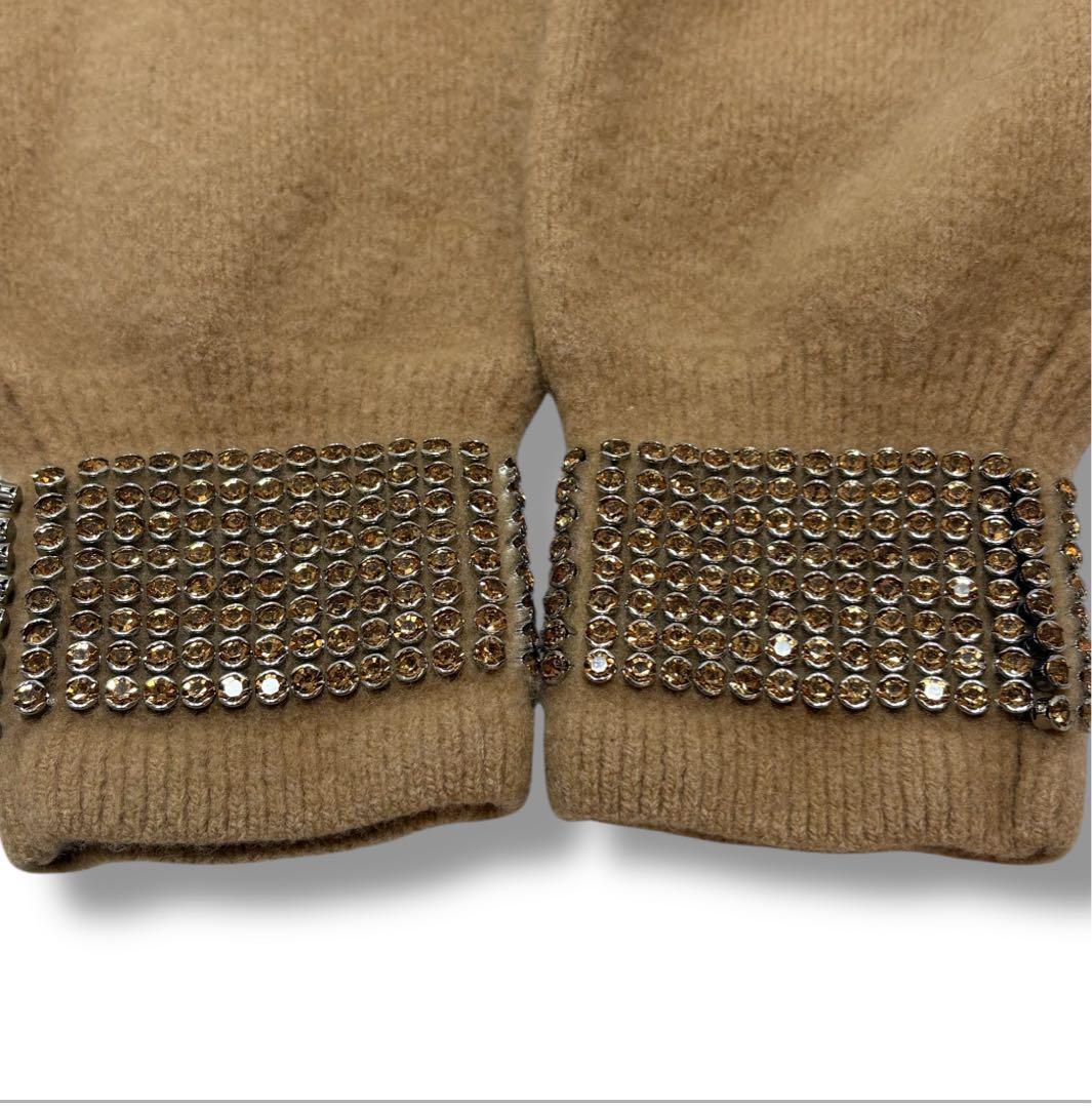 Alexander Wang ビジュー ニット スウェット キャメル