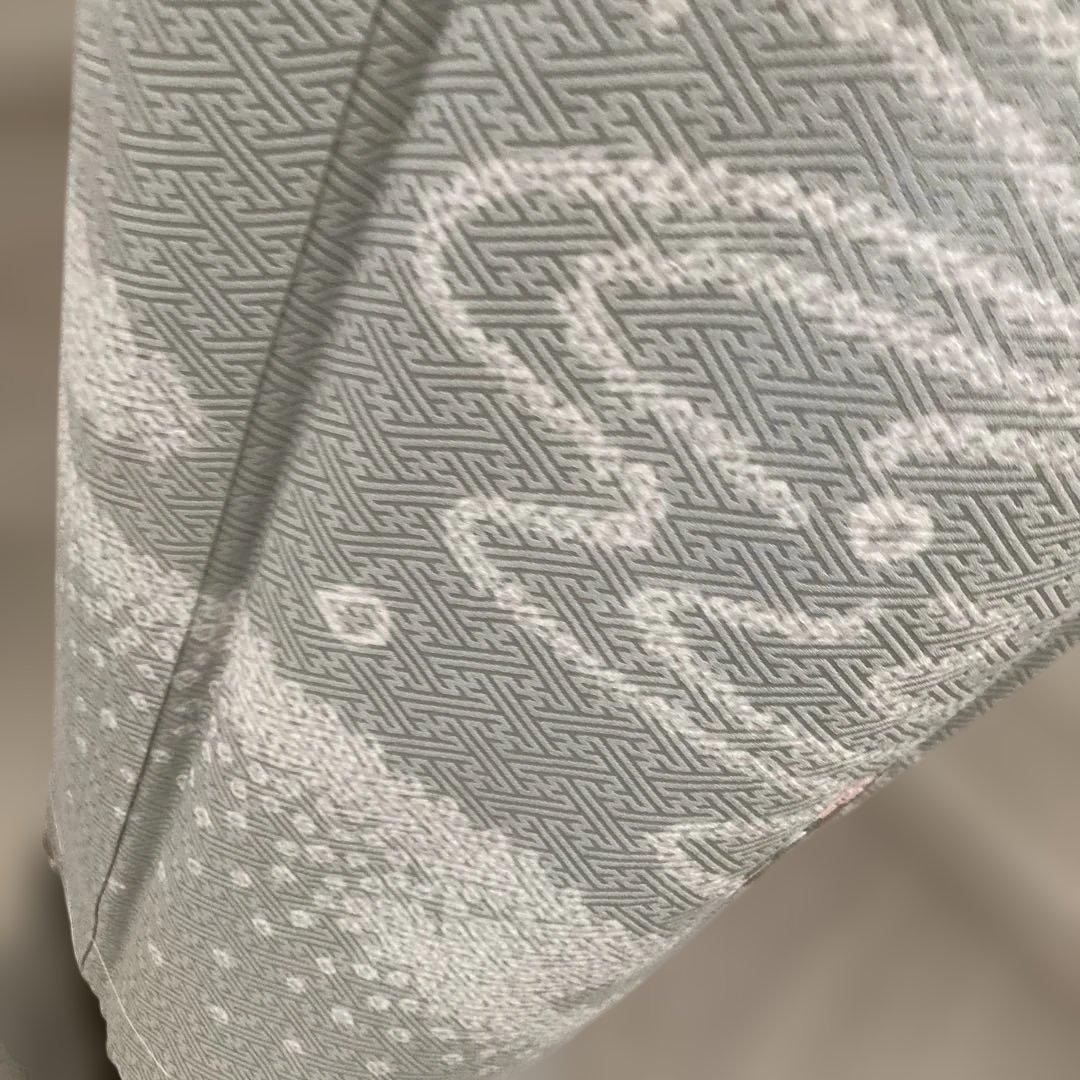 新品　三越　百貨店扱い　汕頭刺繍　相良　花丸文様　絞り　人気色