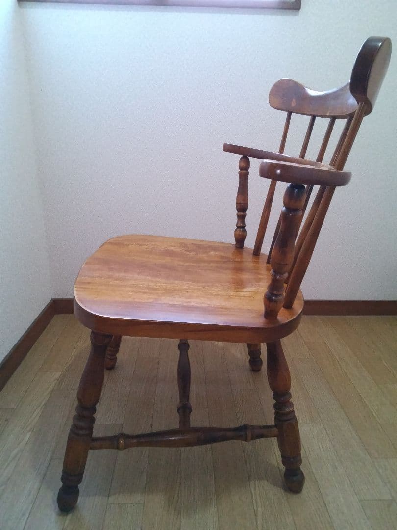 アクア様 飛騨産業 ヒダ·ダイネット 木製 ダイニングチェア ヴィンテージ