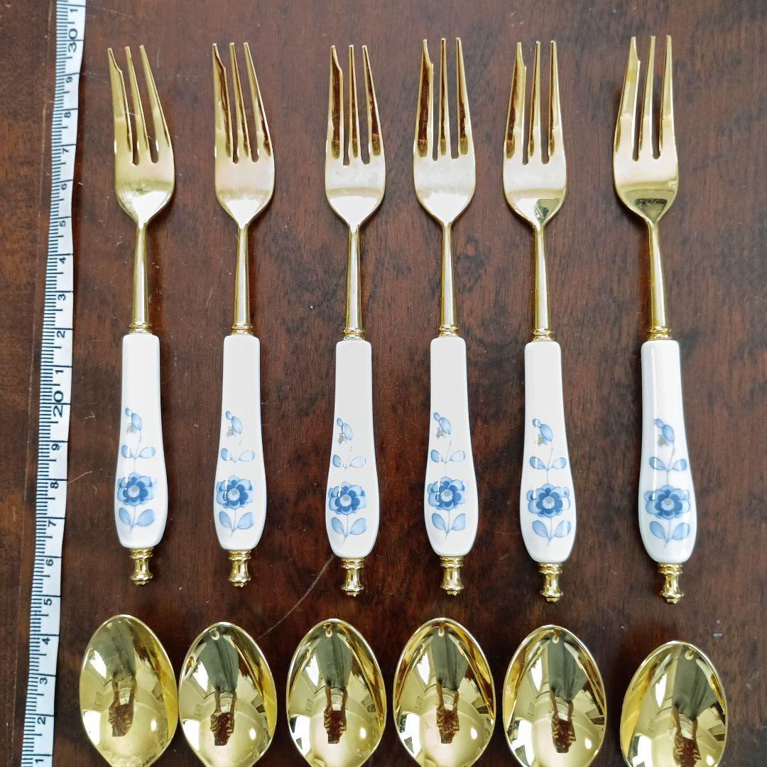 未使用　ナルミ　ティースプーン　フォーク　各6本セット