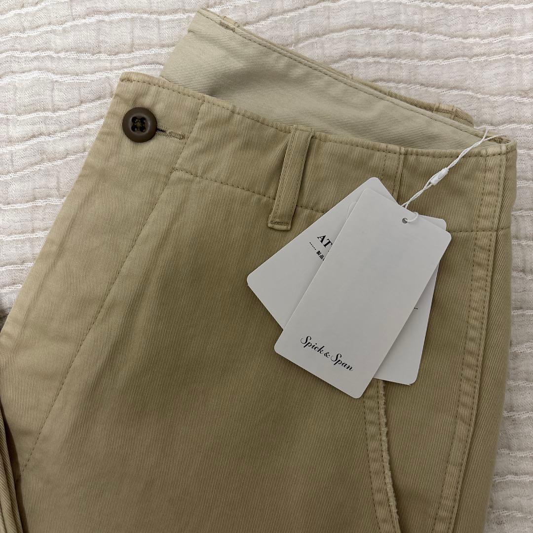 ❣️新品未使用❣️Spick＆S pan ベージュ コットン ワイドパンツ