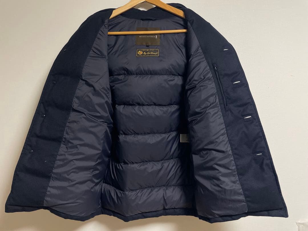 ゴークン　マッキントッシュ ロロピアーナ ウール ダウンコート 40