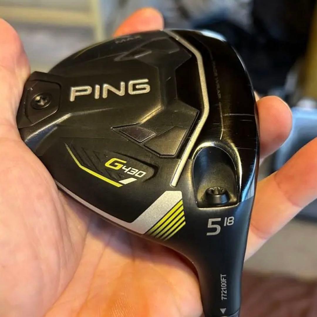 サメPING G430 MAX 5w FW TOUR CHROME 65S