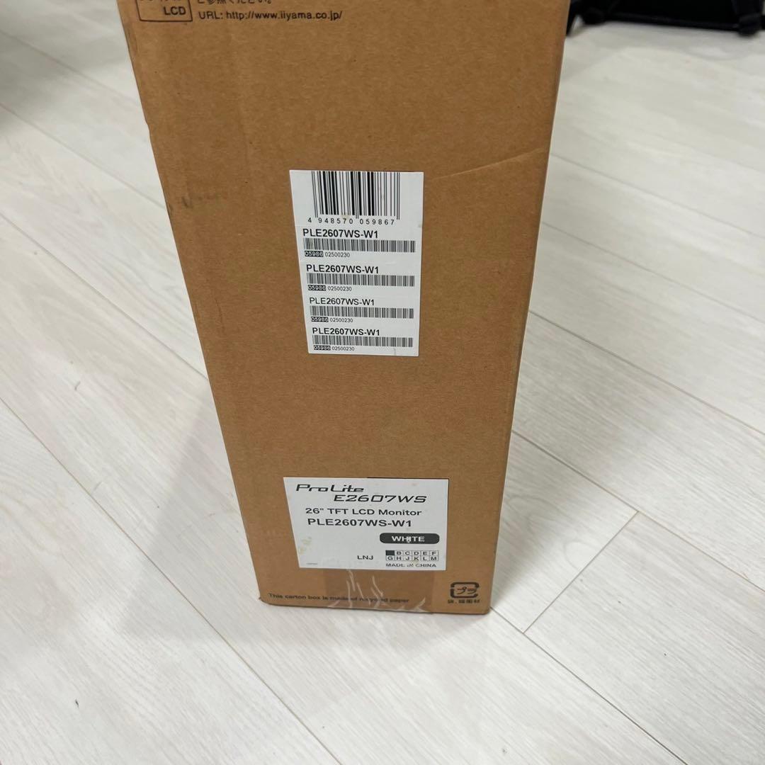 ProLite PLE2607WS-W1 iiyama製25.5インチ　ホワイト