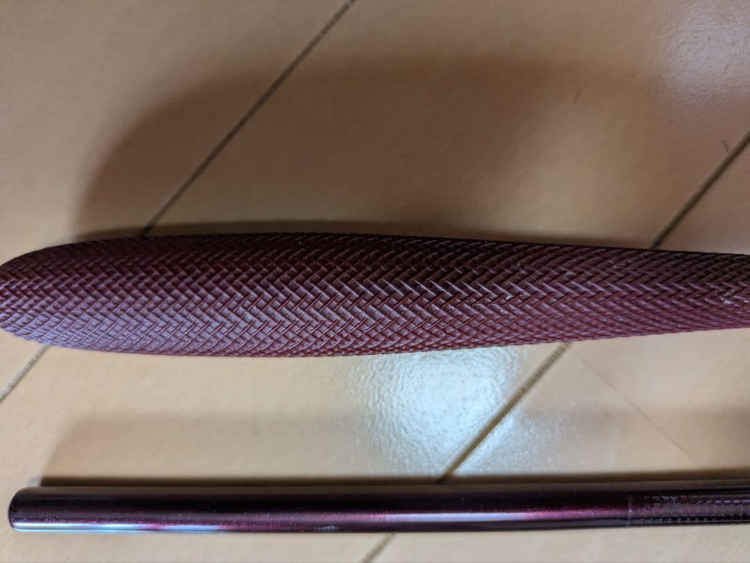 ヘラブナ竿 赤 ロッドケース付き