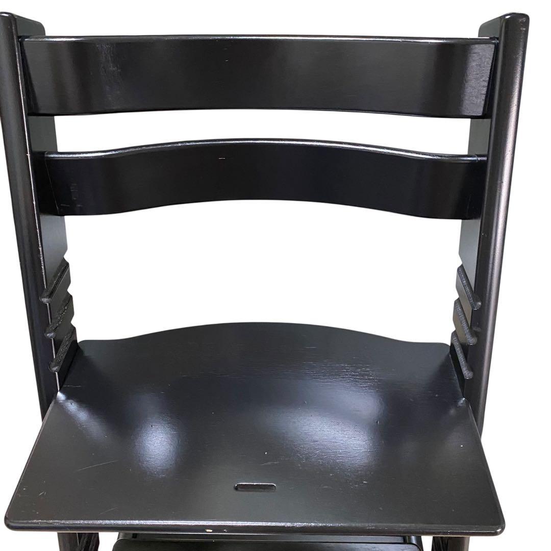 【良品】新型 STOKKE トリップトラップ ブラック