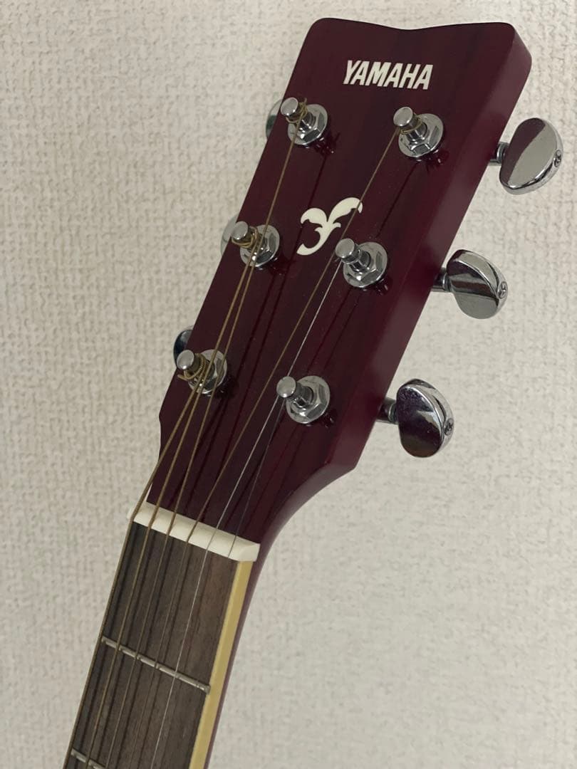YAMAHA アコースティックギター FS820 ルビーレッド 付属品つき