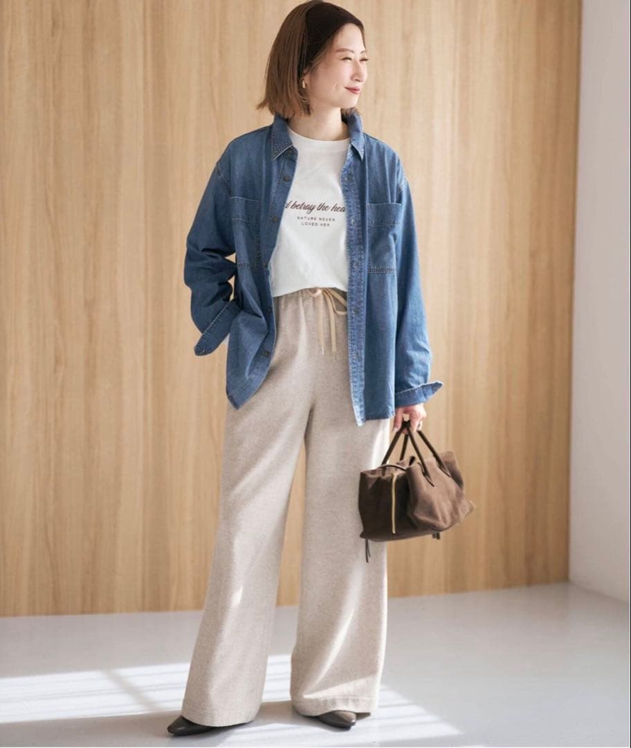 レモン炭酸ライトオンスデニムシャツ