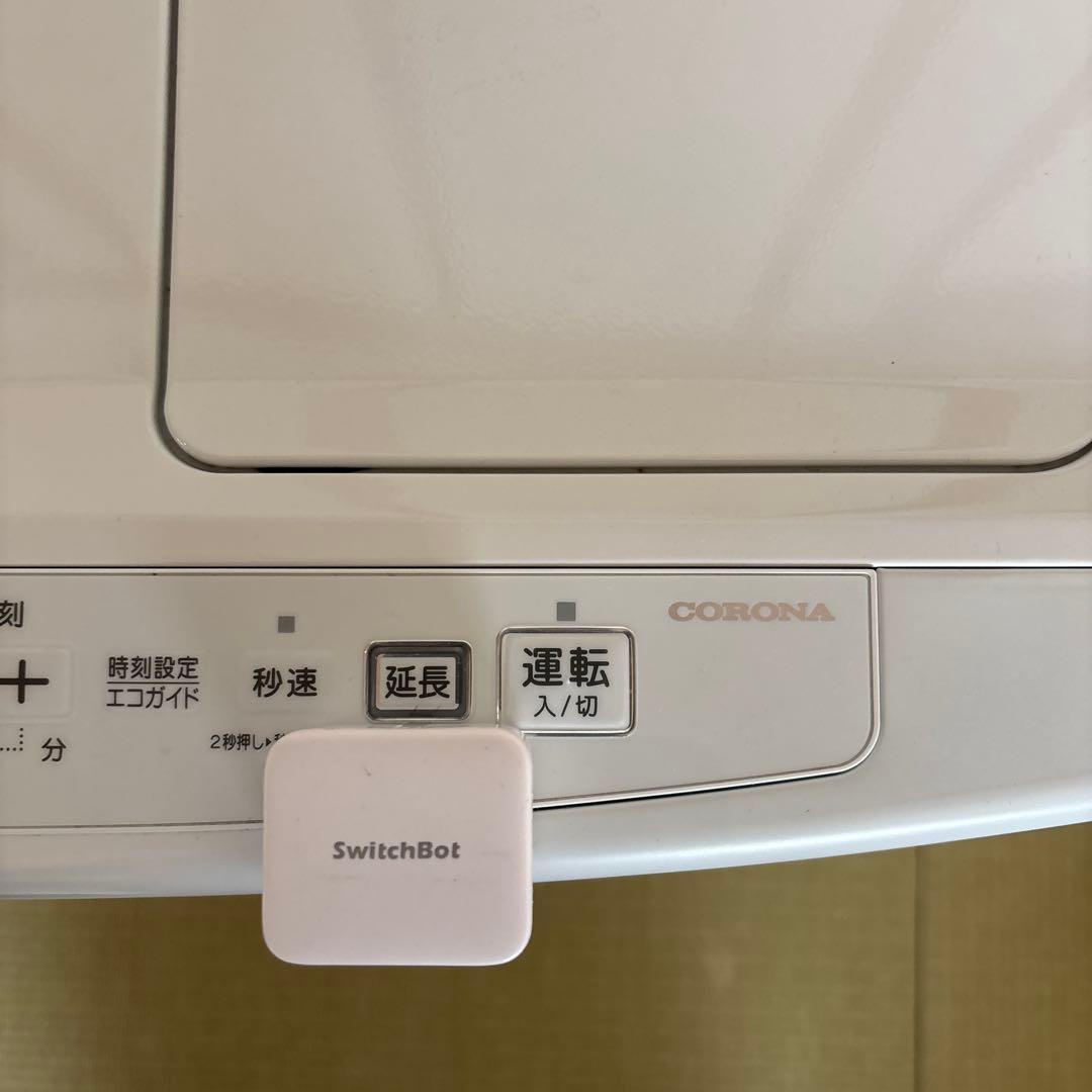 【日本製】コロナ石油ファンヒーター15-20畳　遠隔で延長ボタンを操作可