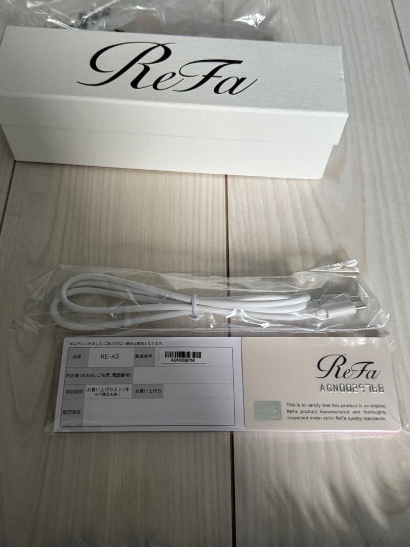 リファ Refa フィンガーアイロン ST ブラック