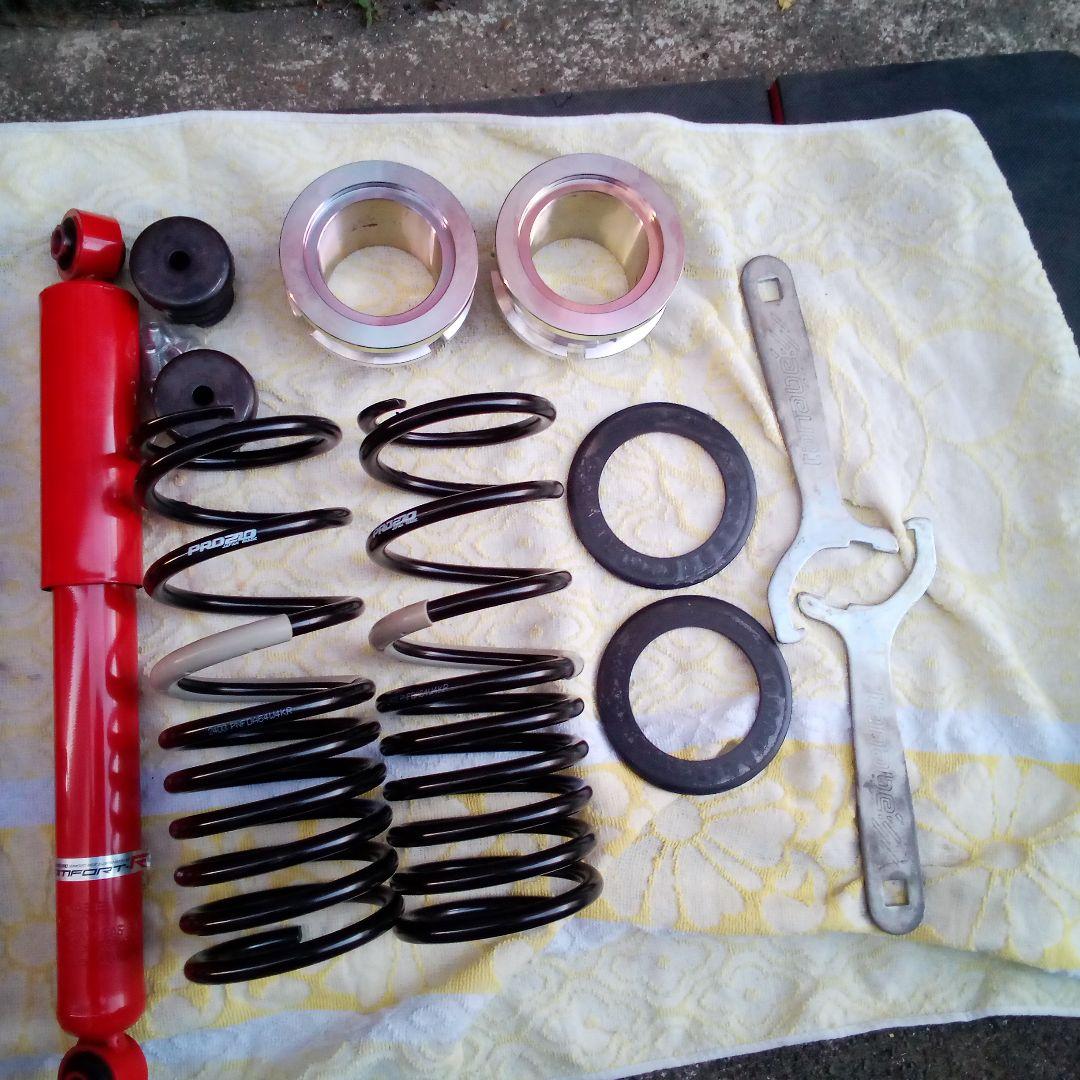 タナベ (サステックプロ CR) 車高調 エブリイワゴン DA17W