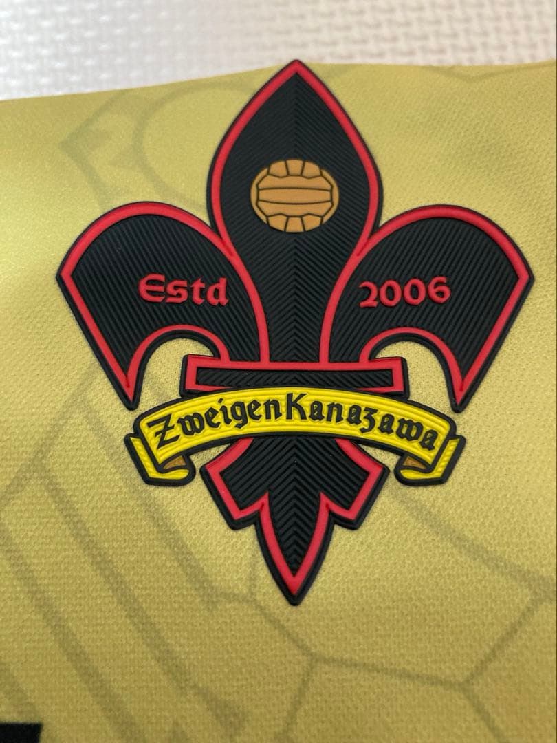 ツエーゲン金沢　上田樹　選手　ユニホーム　2025年シーズン