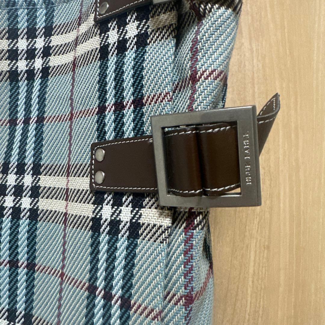 専用モテワンピ　上品　可愛い　バーバリーたチェックノースリワンピ38