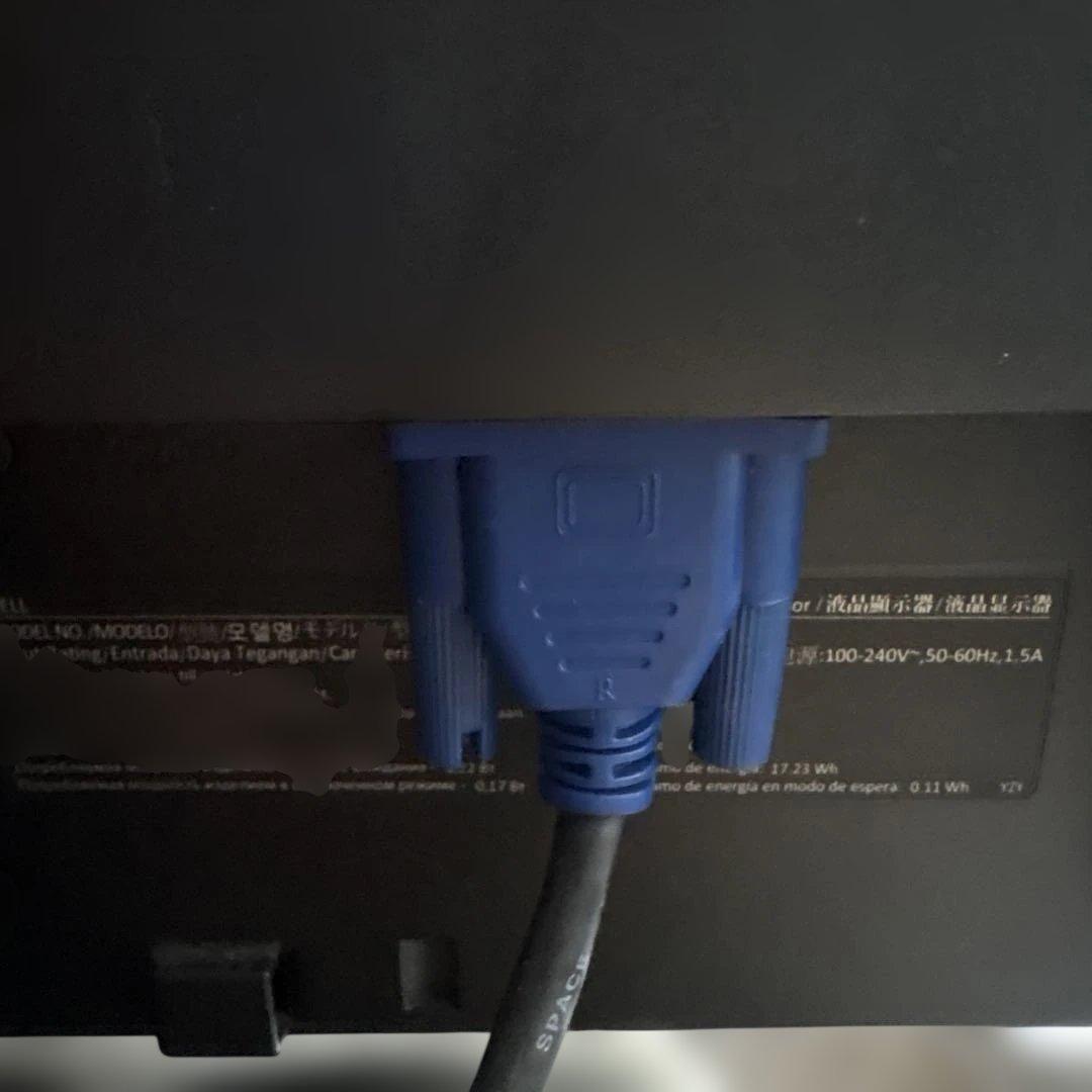 DELL LCDモニター 本体 美品