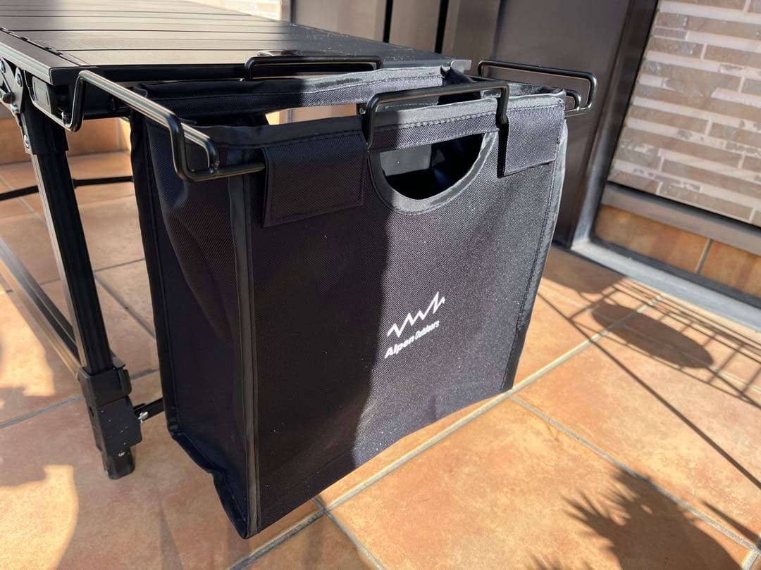 アルミユニットテーブル88、撥水テーブルサイドストレージ、アンダーラックフレーム