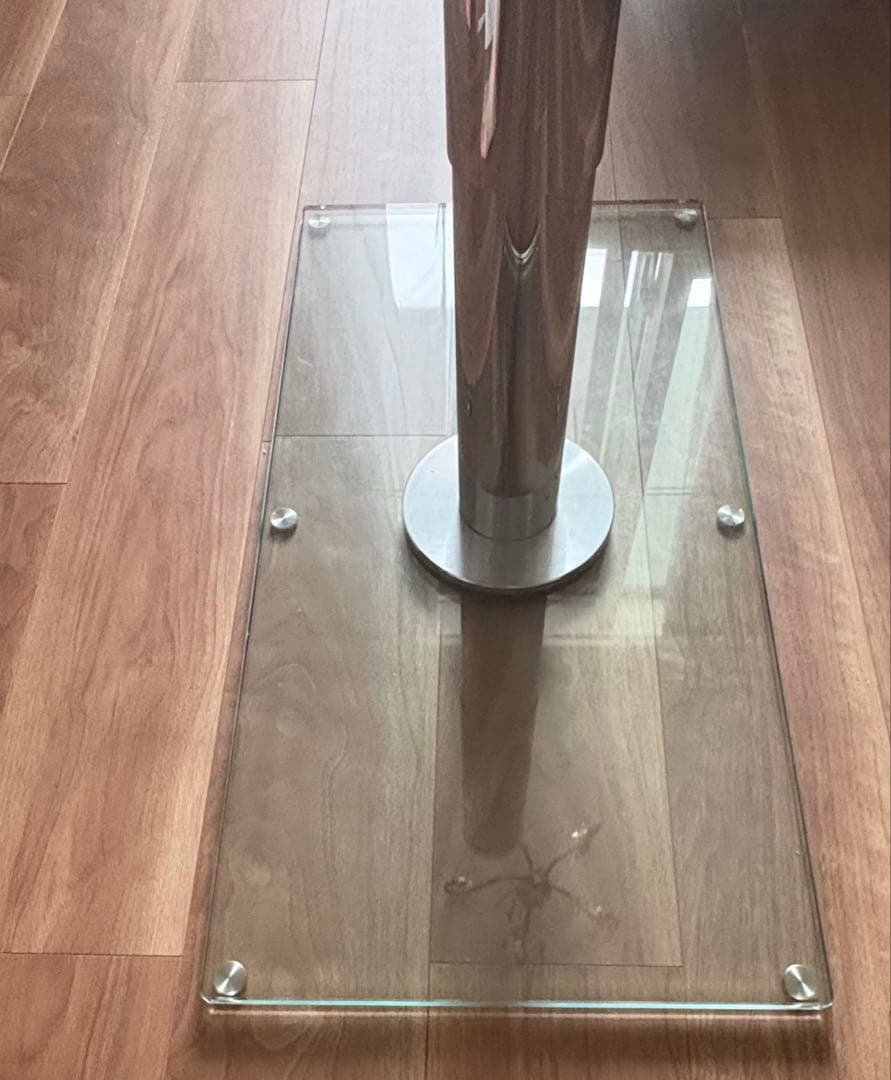 【1月末まで】ガラス製長方形センターテーブル