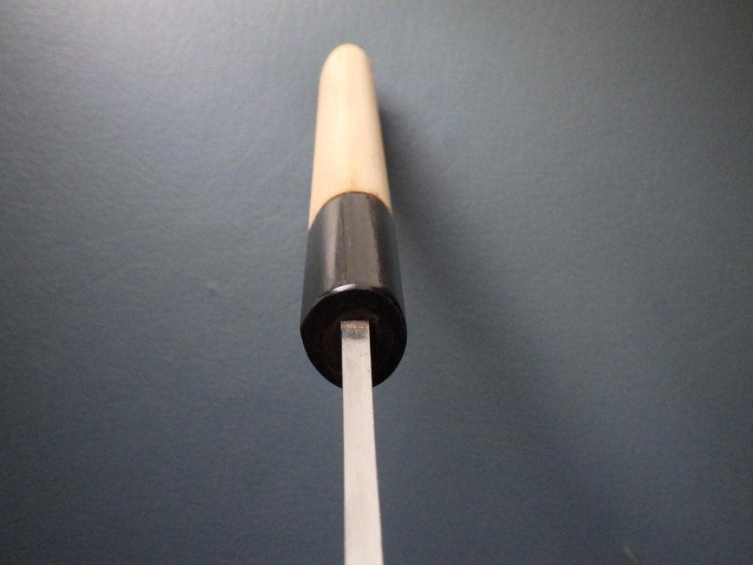 b*6様 京都/有次・特製/柳刃刺身包丁★黒水牛柄・霞手研ぎ済み★