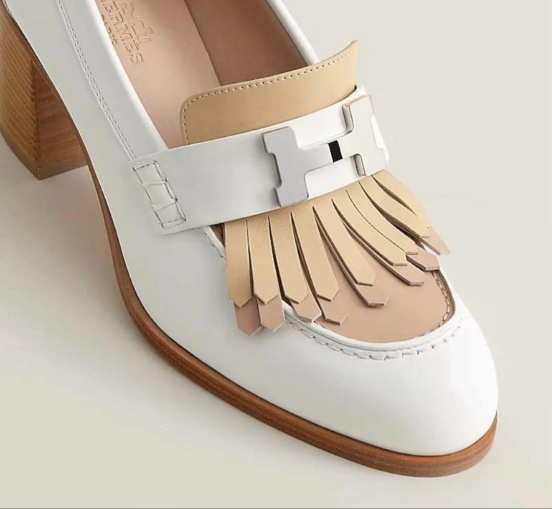 【正規品】HERMES エルメス エリゼローファー 35 モカシン　ロワイヤル