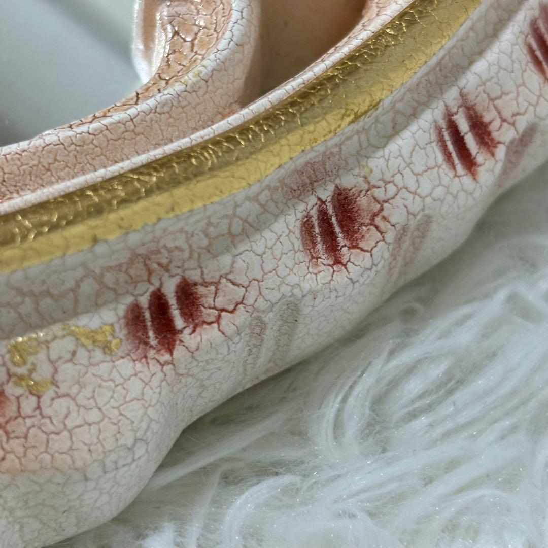 美品☆アンティーク☆鏡☆ロココ調☆壁掛けミラー☆姿見　ひび割れ加工